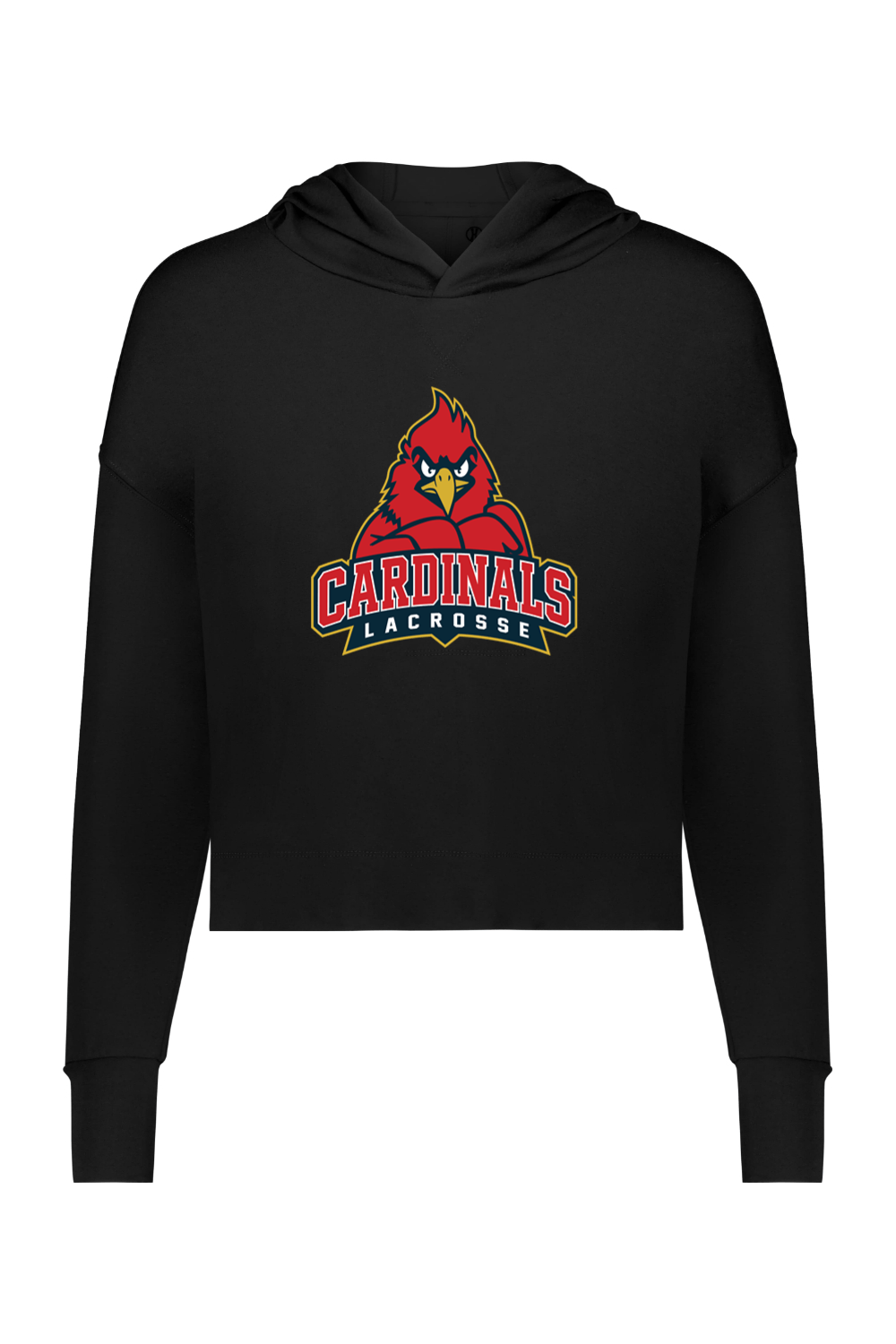 Cardinals Lacrosse Youth Girl's Effortless Hoodie Signature Lacrosse