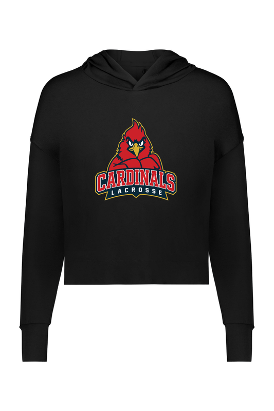 Cardinals Lacrosse Youth Girl's Effortless Hoodie Signature Lacrosse