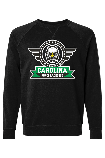 Carolina Force Adult Heavyweight Raglan Long Sleeve Signature Lacrosse