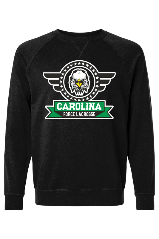Carolina Force Adult Heavyweight Raglan Long Sleeve Signature Lacrosse