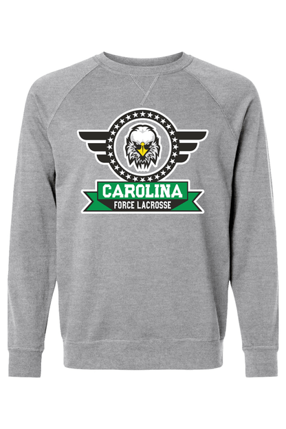 Carolina Force Adult Heavyweight Raglan Long Sleeve Signature Lacrosse