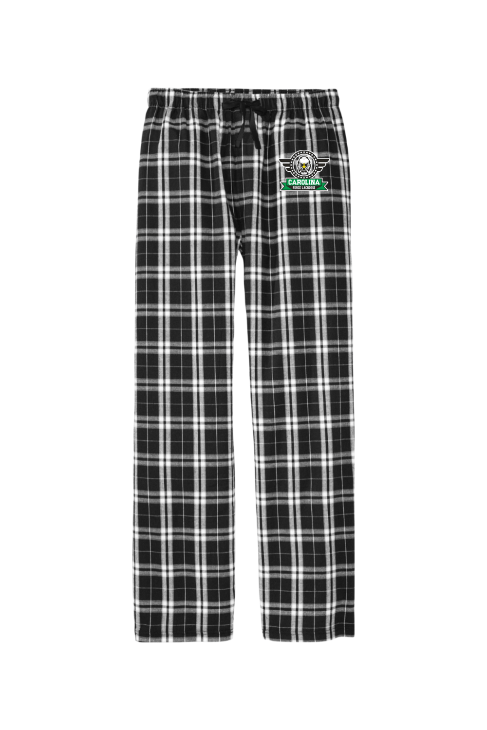 Carolina Force Adult Men's Flannel Plaid Pants Signature Lacrosse