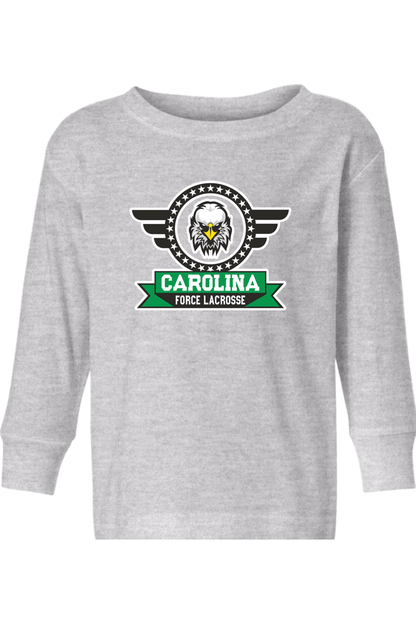 Carolina Force Toddler Long Sleeve T-Shirt Signature Lacrosse