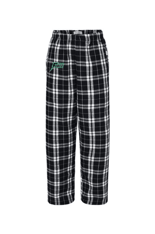 Carolina Force Youth Flannel Pants Signature Lacrosse