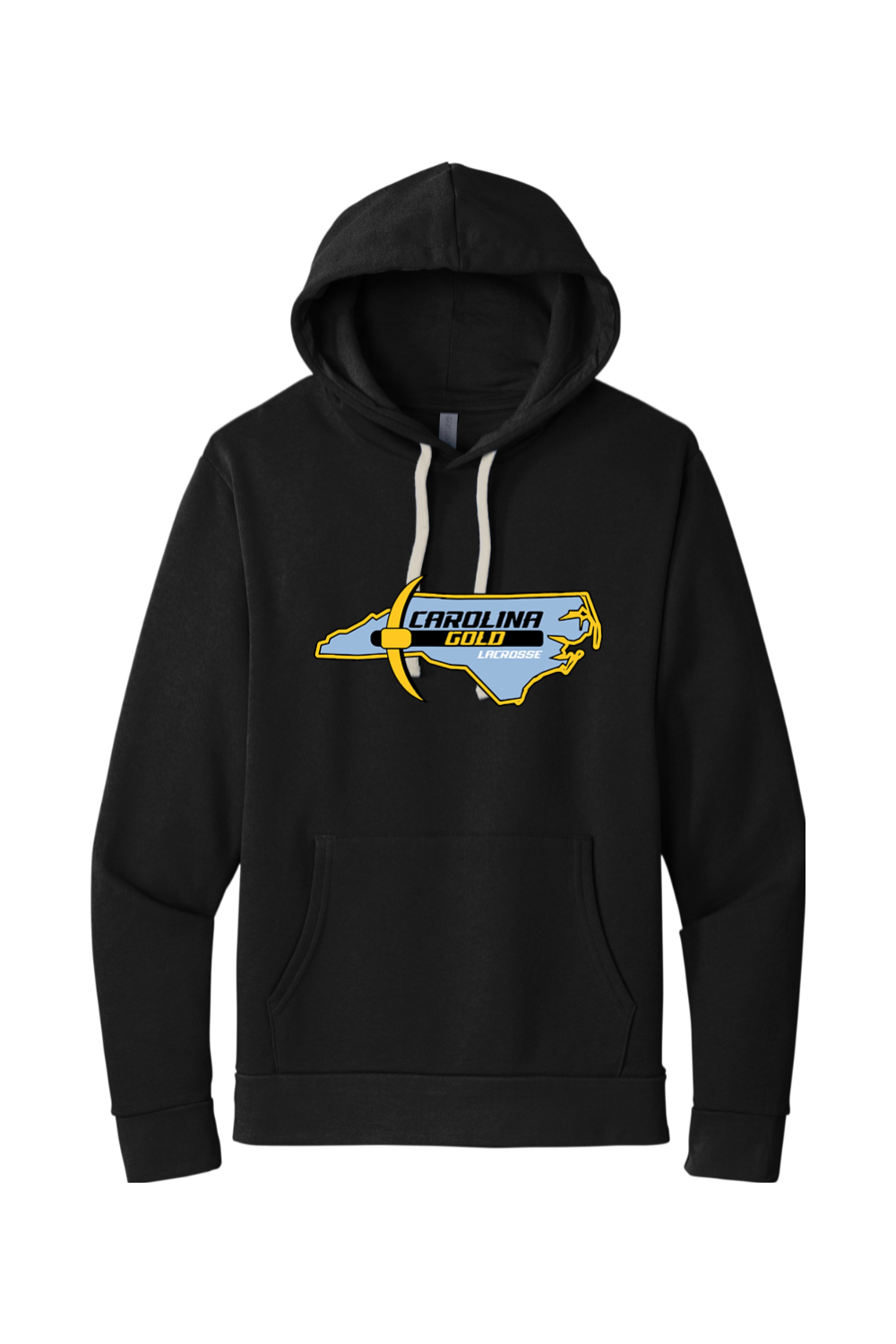 Carolina Gold Lacrosse Adult Heavyweight Hoodie Signature Lacrosse