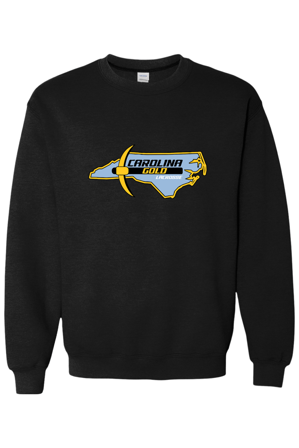 Carolina Gold Lacrosse Adult Heavyweight Sweatshirt Signature Lacrosse