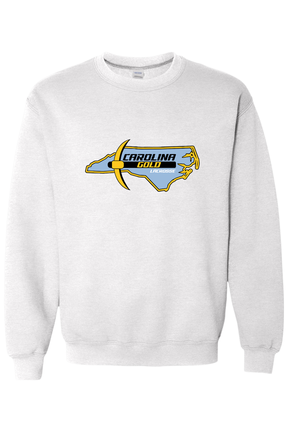 Carolina Gold Lacrosse Adult Heavyweight Sweatshirt Signature Lacrosse
