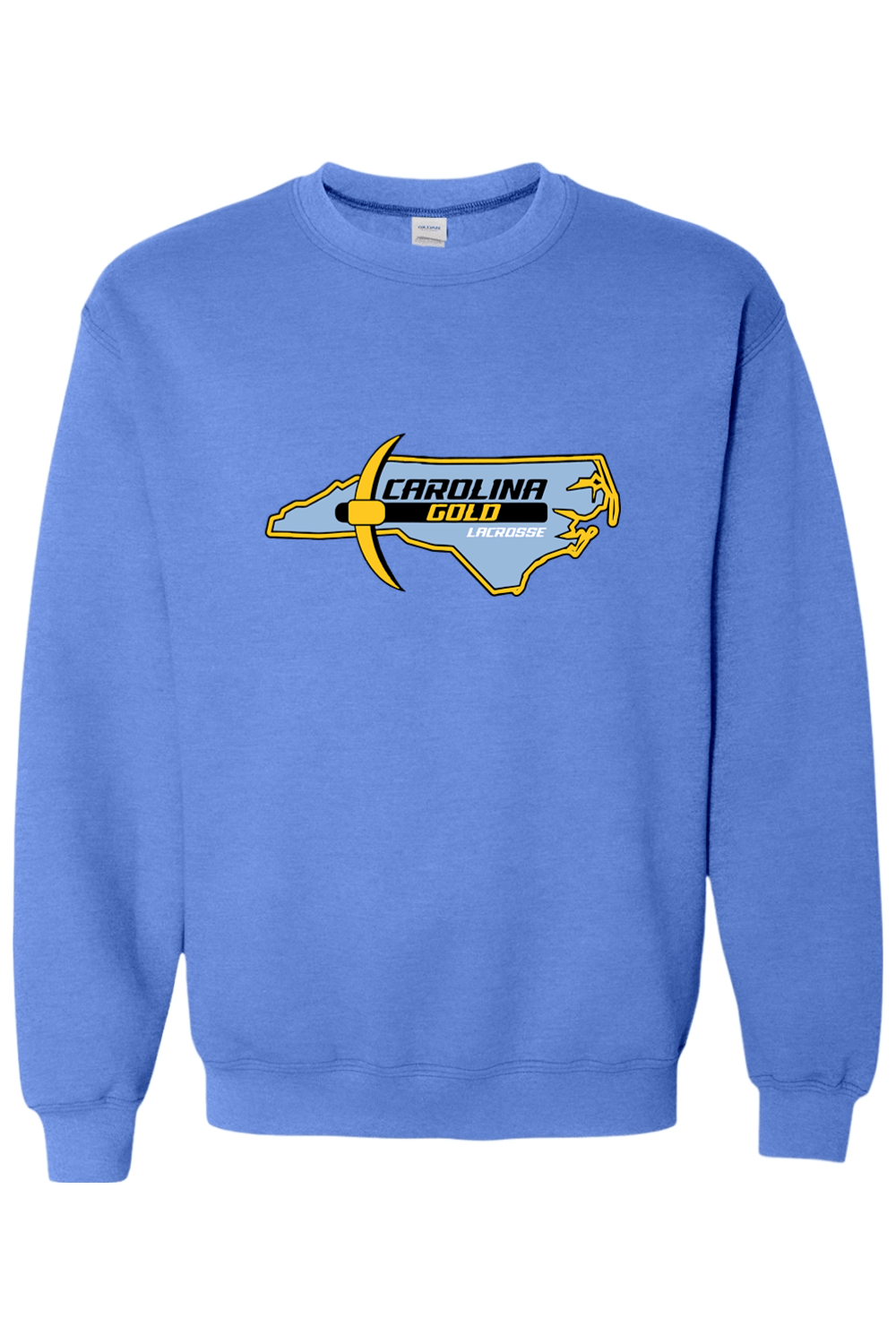 Carolina Gold Lacrosse Adult Heavyweight Sweatshirt Signature Lacrosse