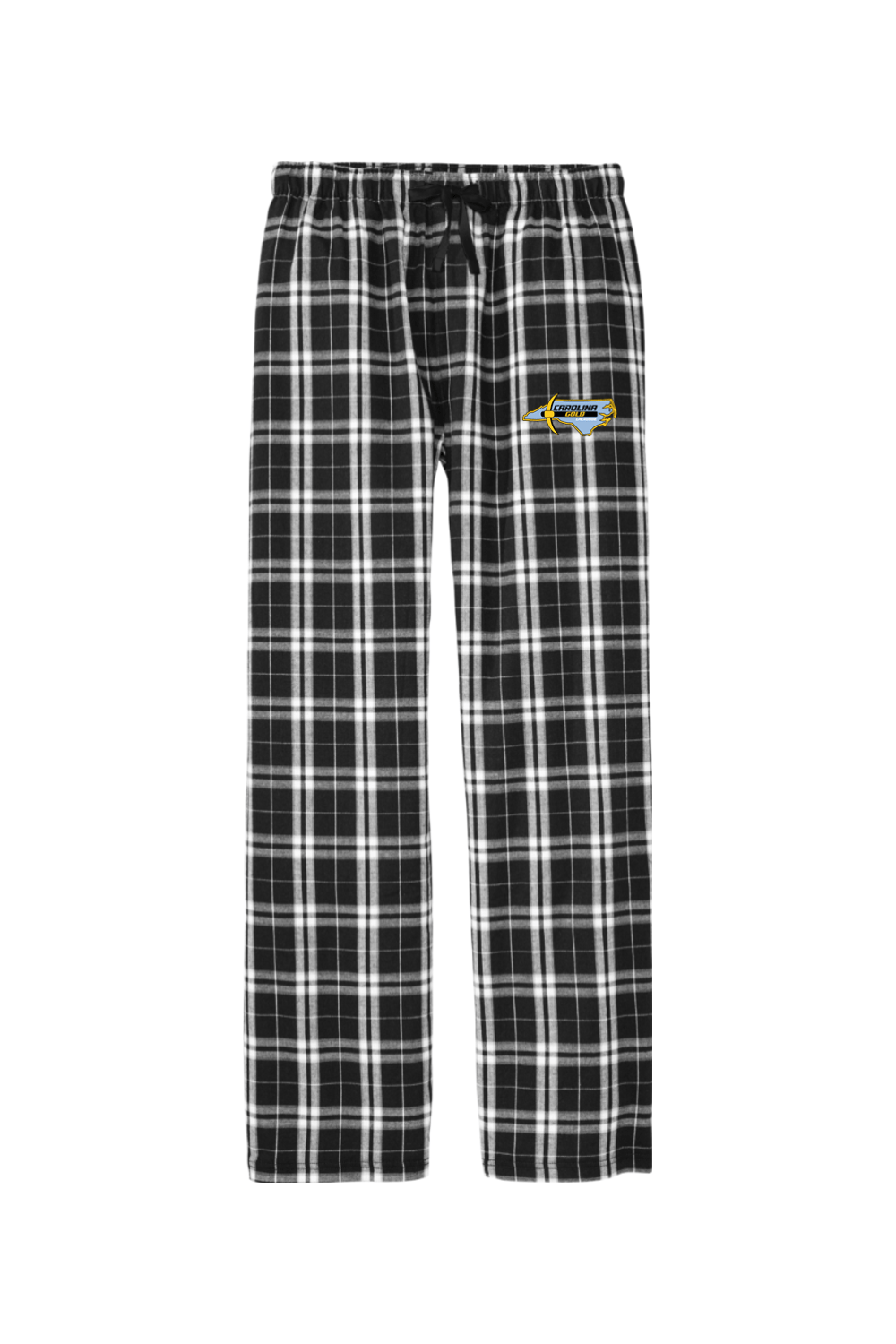 Carolina Gold Lacrosse Adult Men's Flannel Plaid Pants Signature Lacrosse