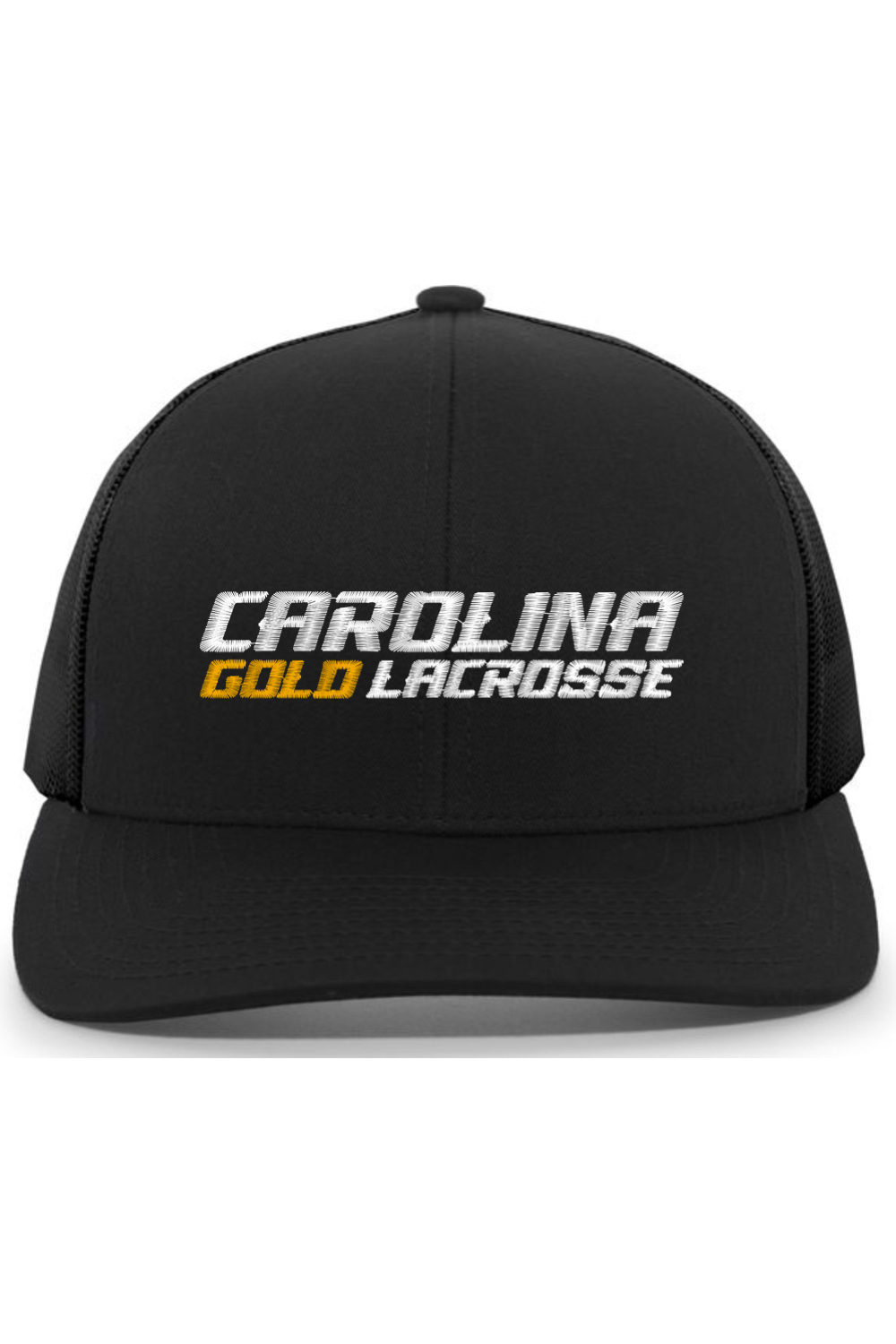 Carolina Gold Lacrosse Embroidered Trucker Hat Signature Lacrosse