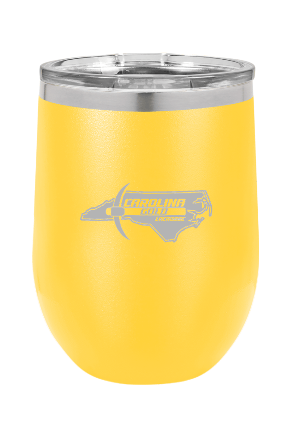 Carolina Gold Lacrosse Insulated Wine Tumbler Signature Lacrosse