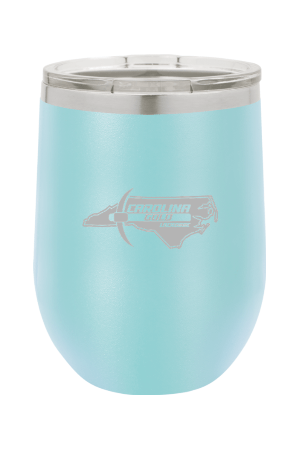 Carolina Gold Lacrosse Insulated Wine Tumbler Signature Lacrosse