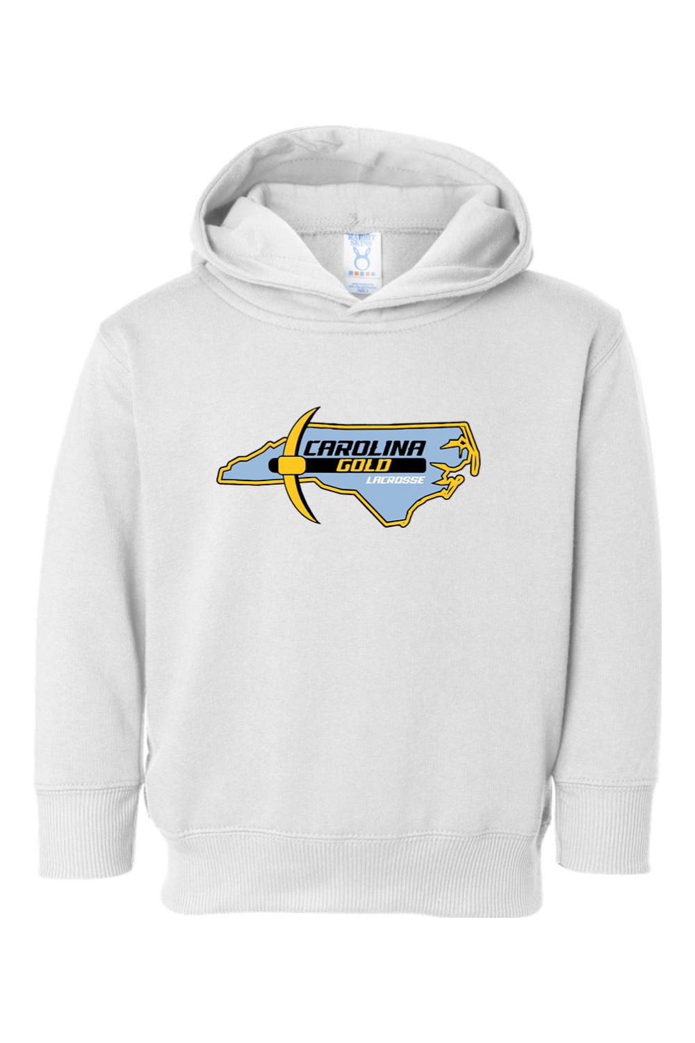 Carolina Gold Lacrosse Toddler Fleece Hoodie Signature Lacrosse
