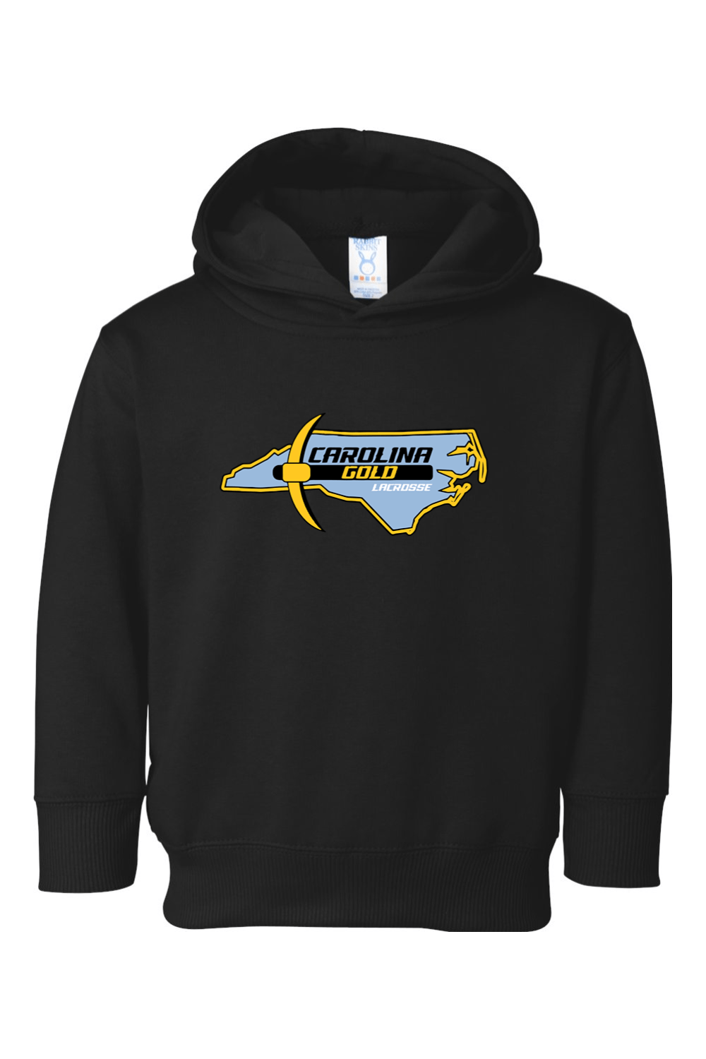 Carolina Gold Lacrosse Toddler Fleece Hoodie Signature Lacrosse