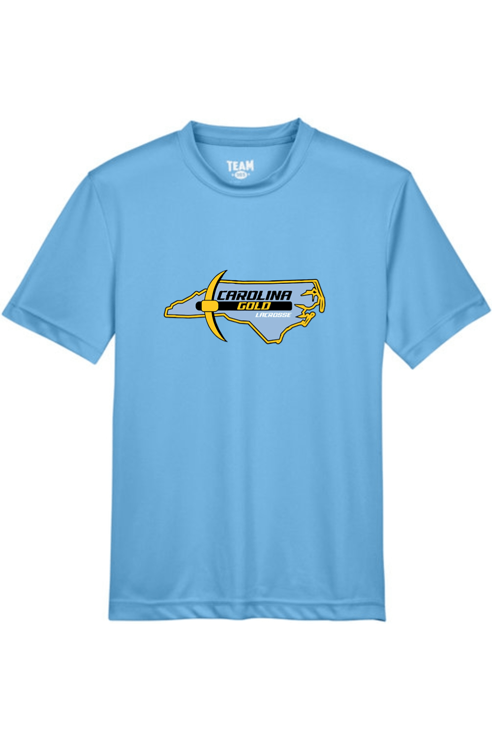 Carolina Gold Lacrosse Youth Athletic T-Shirt Signature Lacrosse