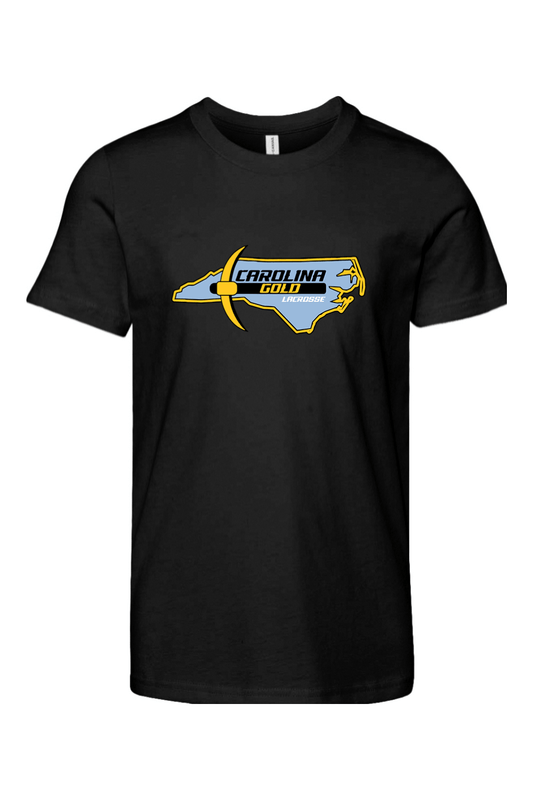 Carolina Gold Lacrosse Youth Lifestyle T-Shirt Signature Lacrosse