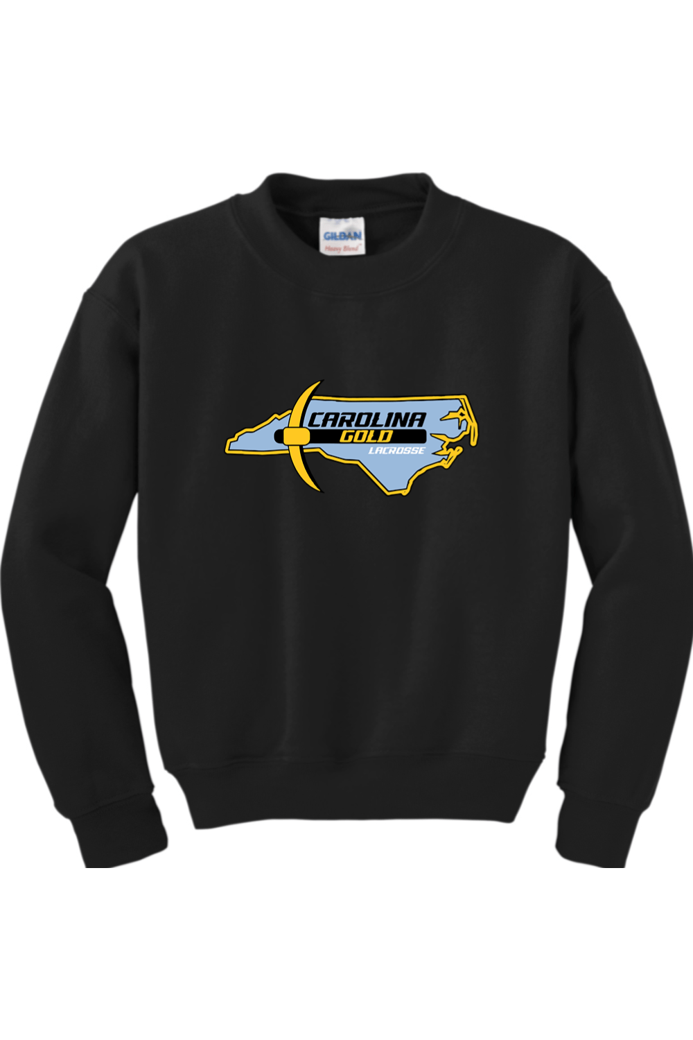 Carolina Gold Lacrosse Youth Sweatshirt Signature Lacrosse