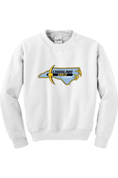 Carolina Gold Lacrosse Youth Sweatshirt Signature Lacrosse
