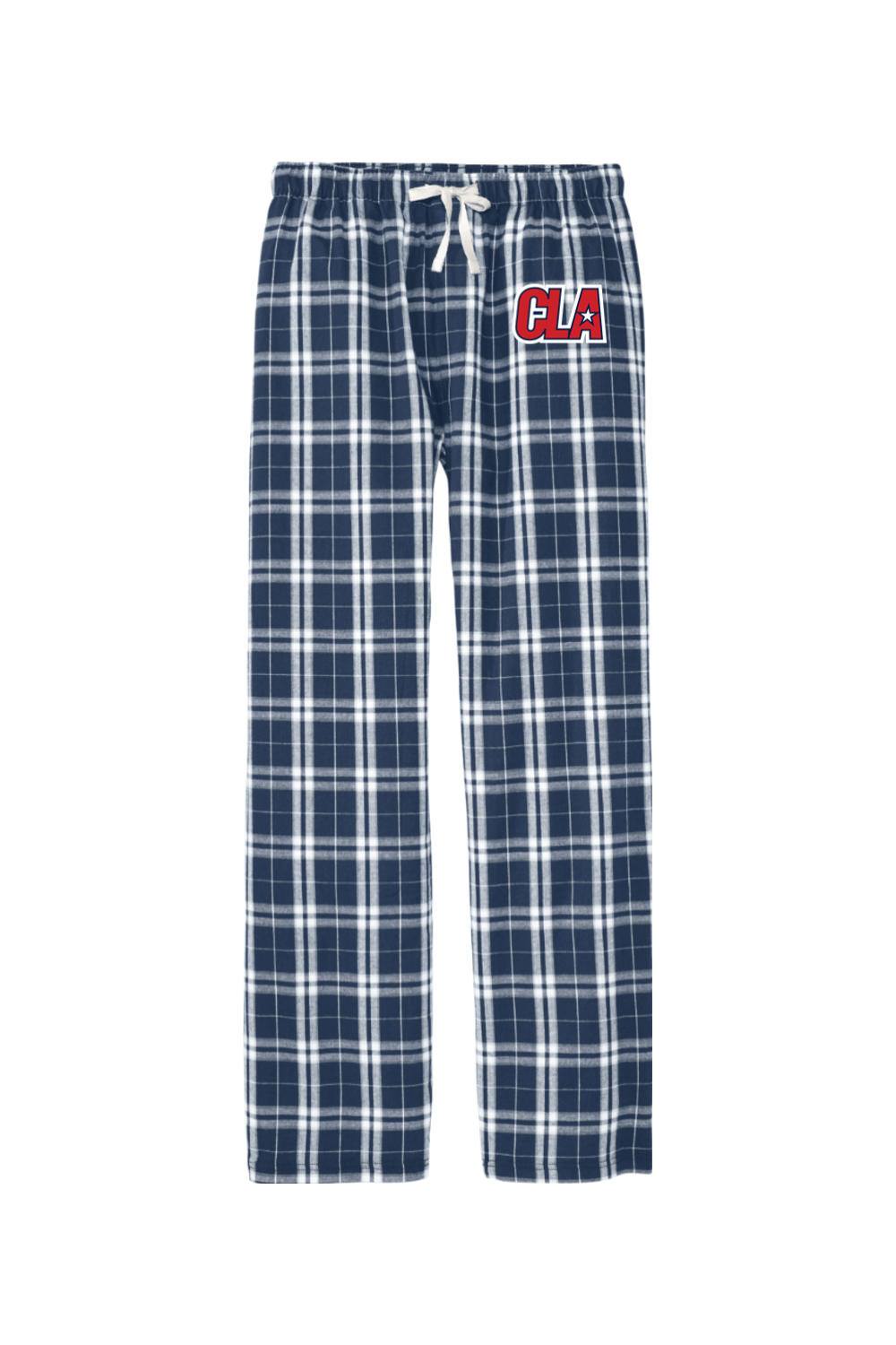 Carolina Lacrosse Association Adult Men's Flannel Plaid Pants Signature Lacrosse