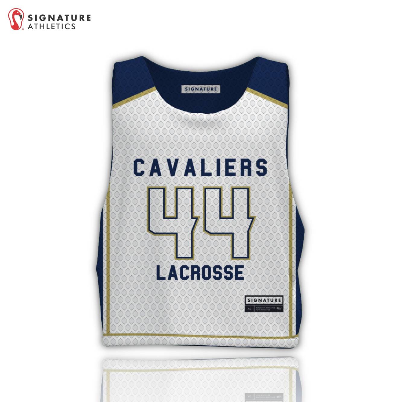 Carolina Lacrosse Association (CAVALIERS) Men's Pinnie Signature Lacrosse