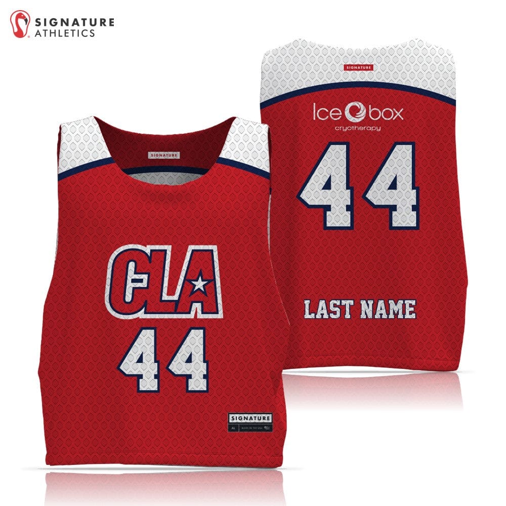 Carolina Lacrosse Association CHARLOTTE Men's Reversible Player Pinnie Signature Lacrosse