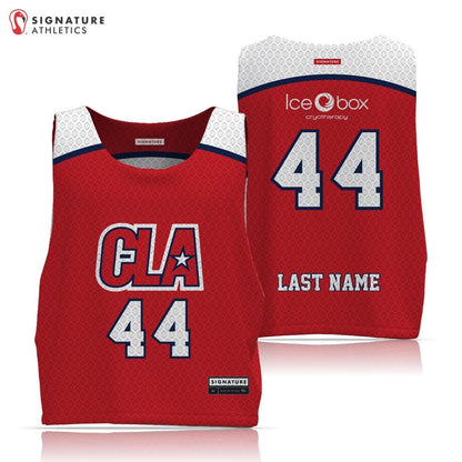 Carolina Lacrosse Association CHARLOTTE Men's Reversible Player Pinnie Signature Lacrosse