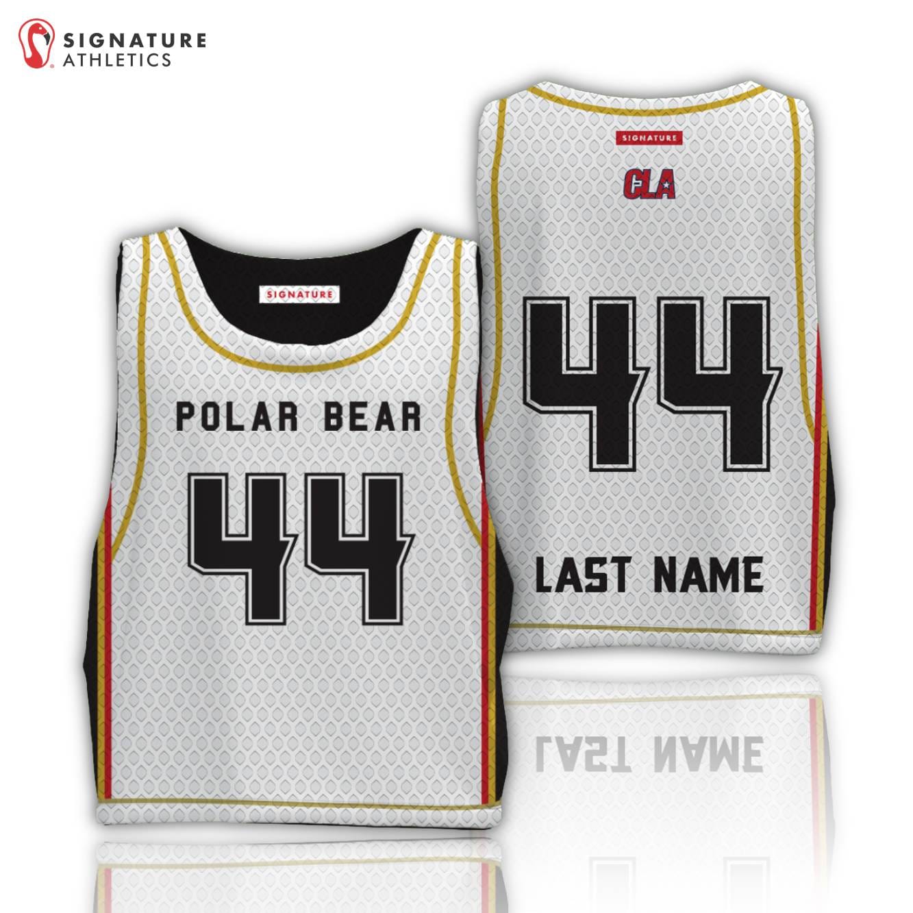 Carolina Lacrosse Association Polar Bear Men's Pinnie Signature Lacrosse