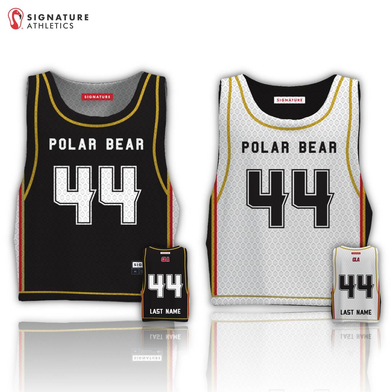 Carolina Lacrosse Association Polar Bear Men's Pinnie: Nation Ford Signature Lacrosse