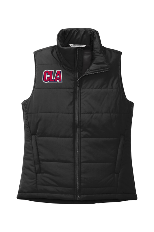 Carolina Lacrosse Association Port Authority Women's Puffer Vest Signature Lacrosse