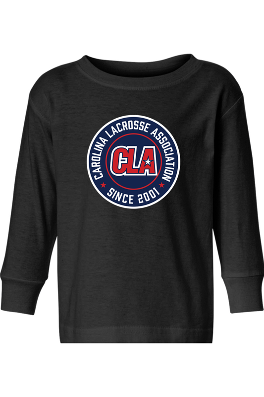 Carolina Lacrosse Association Toddler Long Sleeve T-Shirt Signature Lacrosse