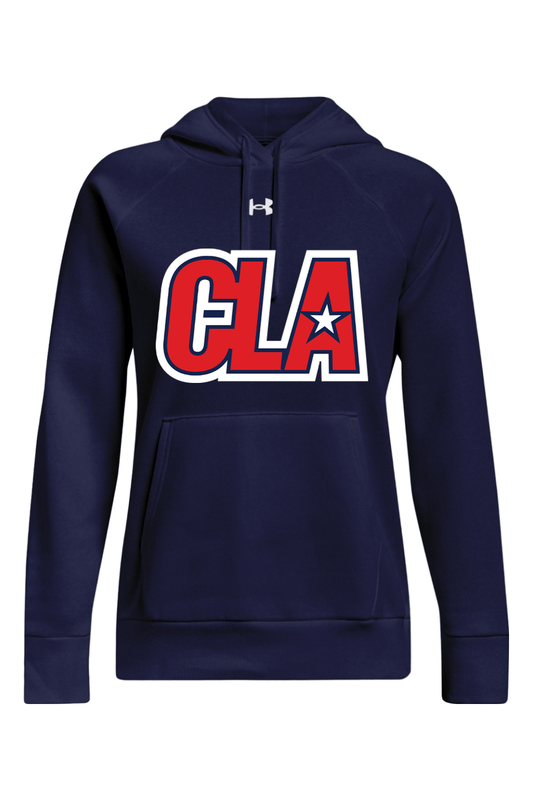 Carolina Lacrosse Association Under Armour Ladies' Rival Fleece Hooded Sweatshirt Signature Lacrosse