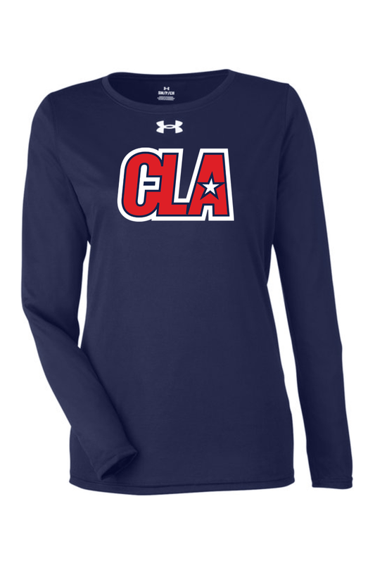 Carolina Lacrosse Association Under Armour Ladies' Team Tech Long-Sleeve T-Shirt Signature Lacrosse