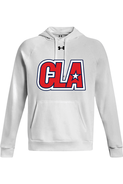 Carolina Lacrosse Association Under Armour Men's Rival Fleece Hooded Sweatshirt Signature Lacrosse