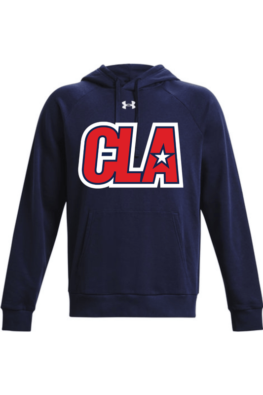 Carolina Lacrosse Association Under Armour Men's Rival Fleece Hooded Sweatshirt Signature Lacrosse