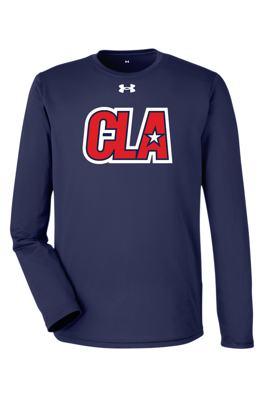Carolina Lacrosse Association Under Armour Men's Team Tech Long-Sleeve T-Shirt Signature Lacrosse