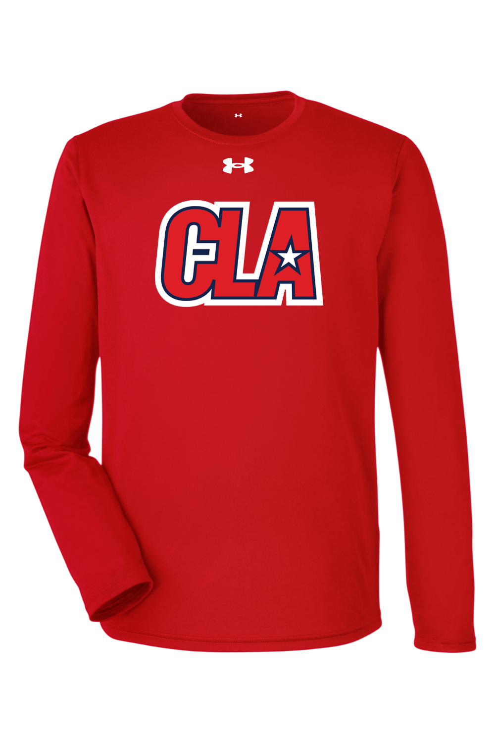 Carolina Lacrosse Association Under Armour Men's Team Tech Long-Sleeve T-Shirt Signature Lacrosse
