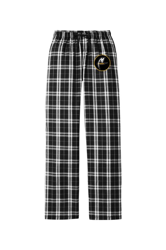 Carolina Miners LC Adult Women's Flannel Plaid Pants Signature Lacrosse