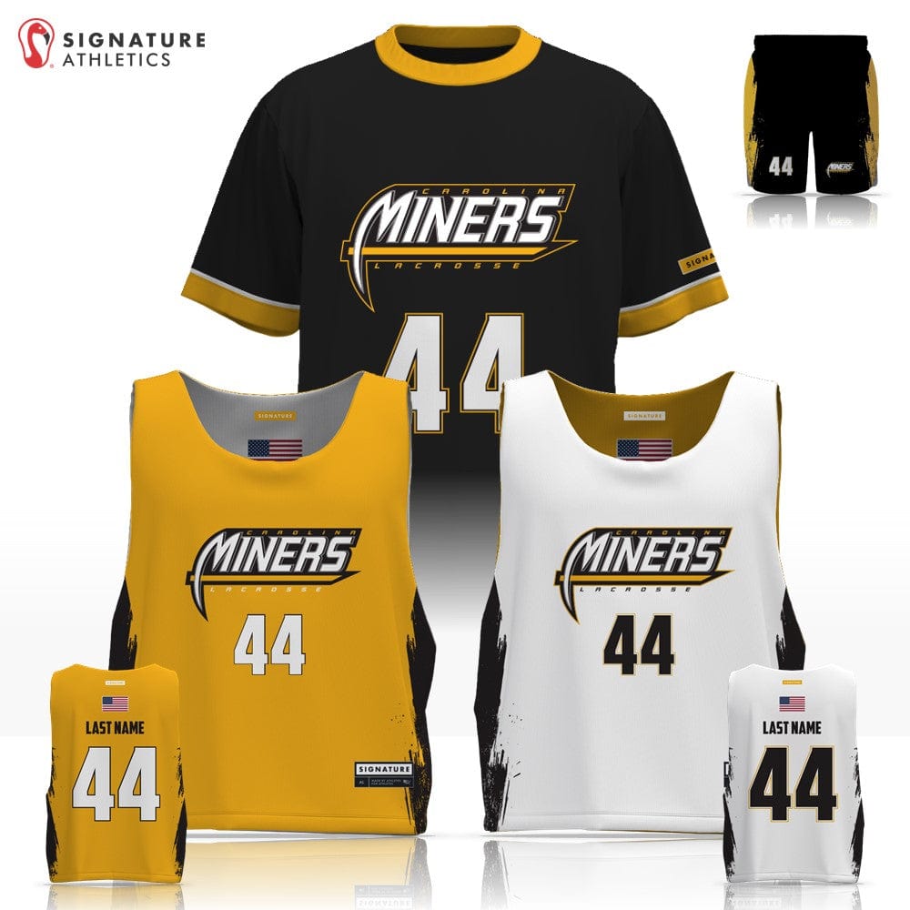 Carolina Miners Men's 3 Piece Player Package: Miners 2034 Signature Lacrosse