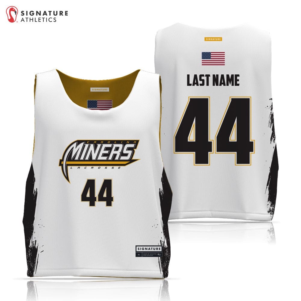 Carolina Miners Men's Reversible Game Pinnie Signature Lacrosse