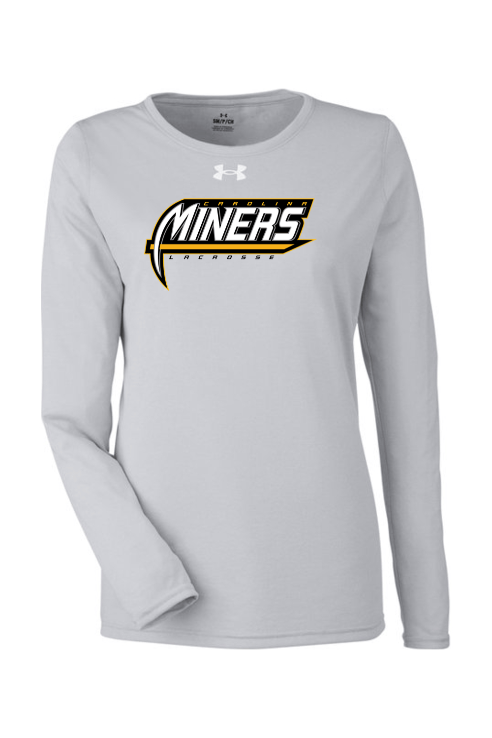 Carolina Miners Under Armour Ladies' Team Tech Long-Sleeve T-Shirt Signature Lacrosse