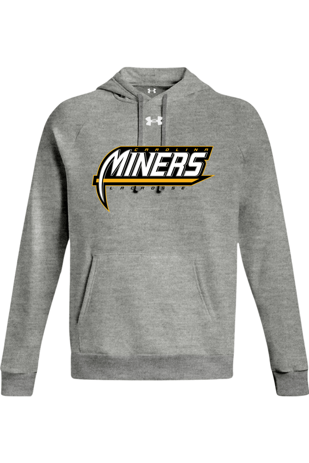 Carolina Miners Under Armour Men's Rival Fleece Hooded Sweatshirt Signature Lacrosse