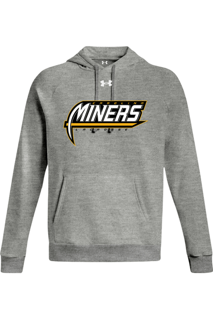 Carolina Miners Under Armour Men's Rival Fleece Hooded Sweatshirt Signature Lacrosse