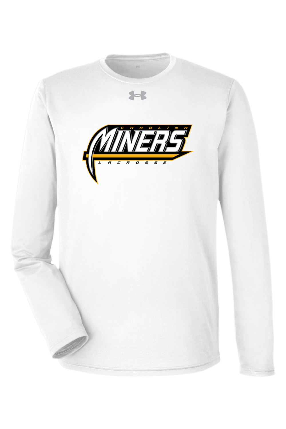 Carolina Miners Under Armour Men's Team Tech Long-Sleeve T-Shirt Signature Lacrosse