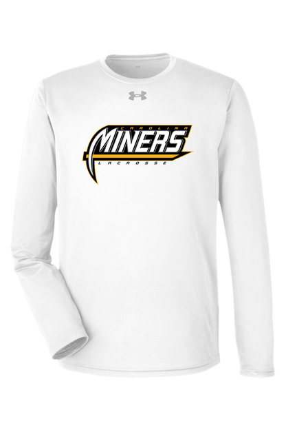Carolina Miners Under Armour Men's Team Tech Long-Sleeve T-Shirt Signature Lacrosse