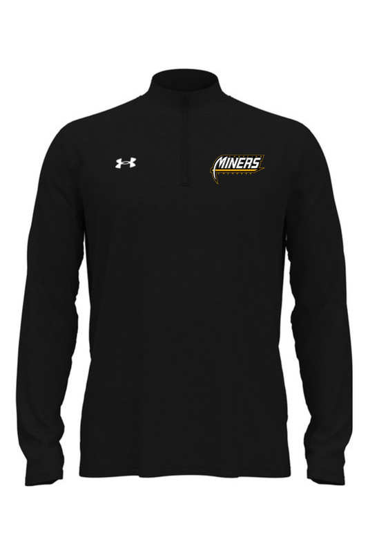 Carolina Miners Under Armour Men's Team Tech Quarter-Zip Signature Lacrosse
