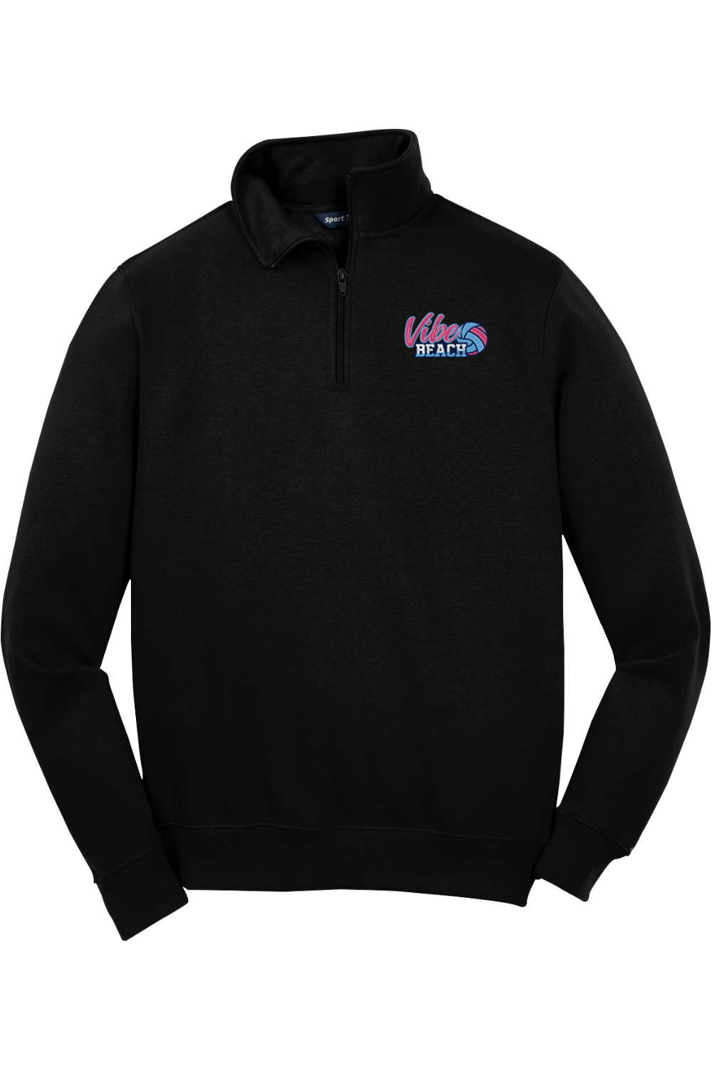 Carolina Vibe Volleyball Adult Embroidered Quarter-Zip Pullover Signature Lacrosse