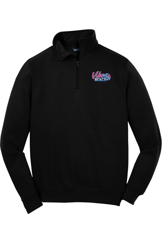 Carolina Vibe Volleyball Adult Embroidered Quarter-Zip Pullover Signature Lacrosse