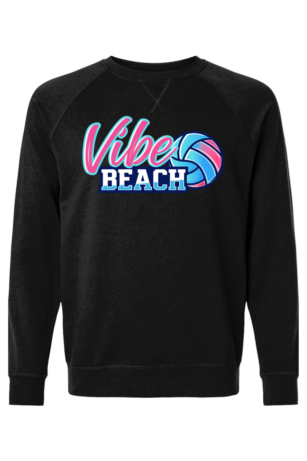 Carolina Vibe Volleyball Adult Heavyweight Raglan Long Sleeve Signature Lacrosse