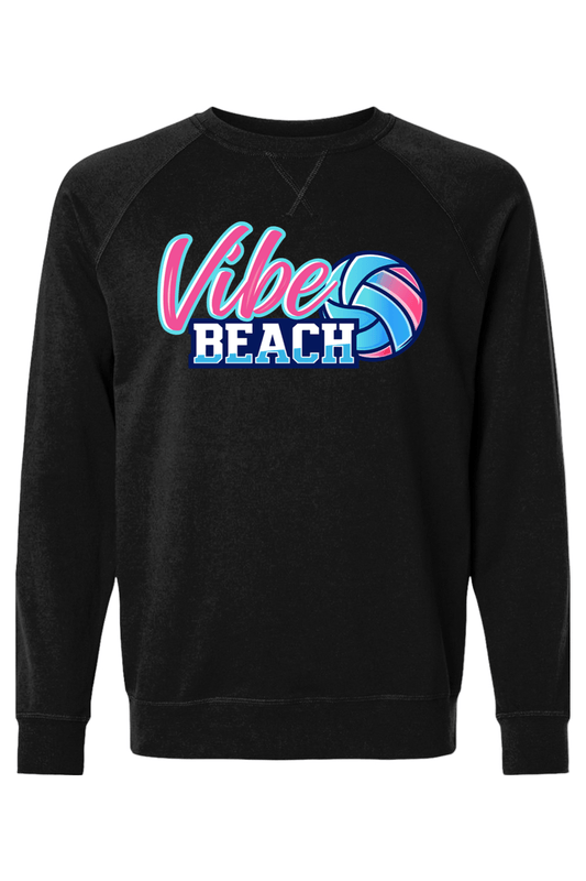 Carolina Vibe Volleyball Adult Heavyweight Raglan Long Sleeve Signature Lacrosse