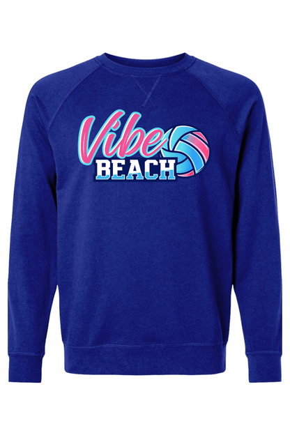 Carolina Vibe Volleyball Adult Heavyweight Raglan Long Sleeve Signature Lacrosse